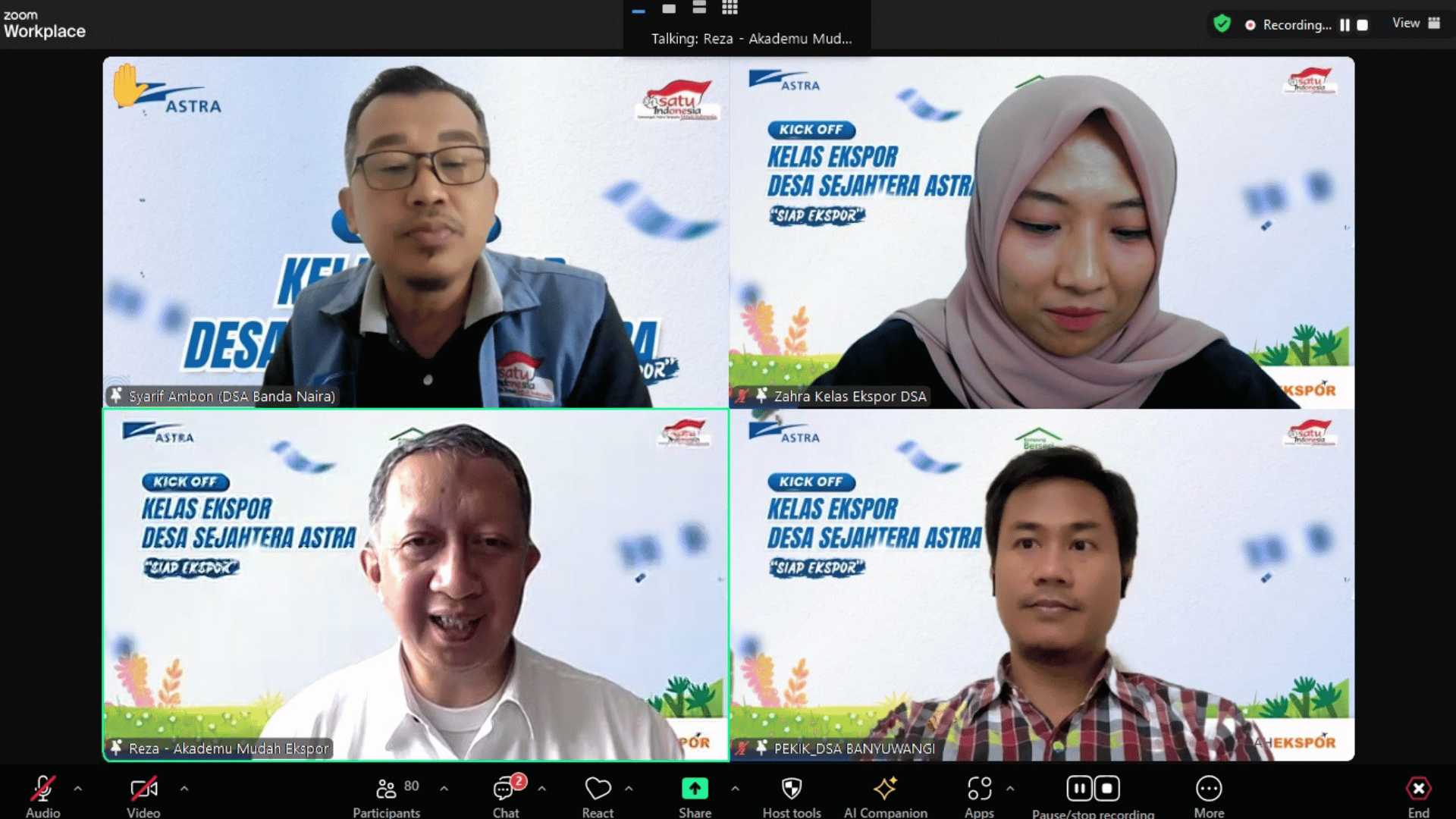 Kelas Ekspor Desa Sejahtera Astra (1)